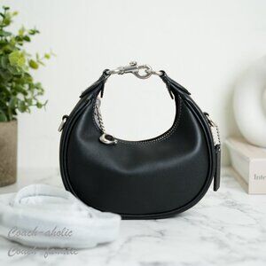 Coach CR508 Jonie Bag Small Crossbody in Glovetanned Black Leather NWT